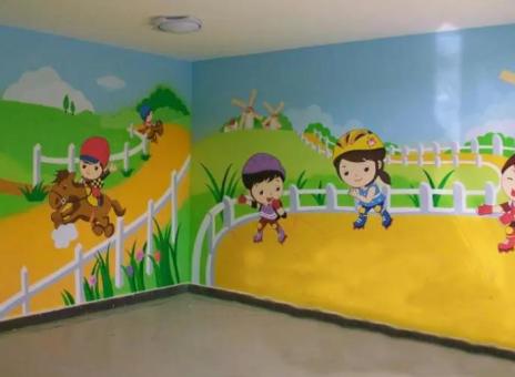 南昌幼儿园墙体彩绘制作流程及注意事项