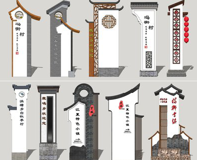 南昌美丽乡村标识标牌有哪些分类？